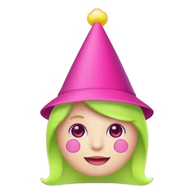 make a discord emoji role that is bright hot pink, almost neon for someone who host events sticker