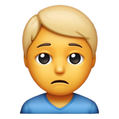 Emoji in timeout time out against a wall  sticker