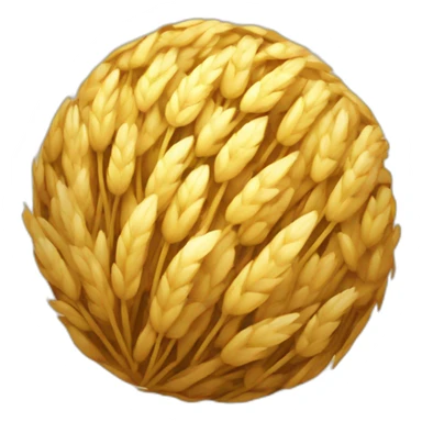 wheat spheresphere sticker