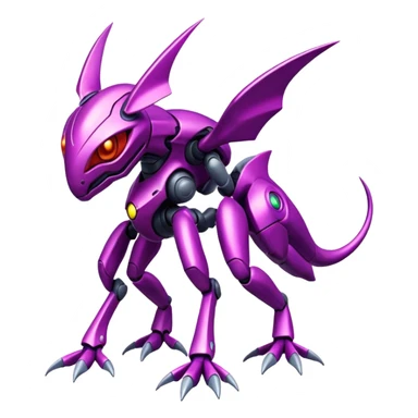 Miraidon-Genesect-Fakémon-hybrid-creature (full body)  sticker