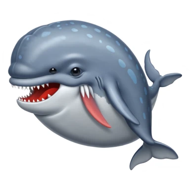 Angry whail also looking sad whail also looking super mad sticker