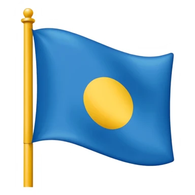 Bandera de tres líneas Ariba azul medioverde abajo amarillo  sticker