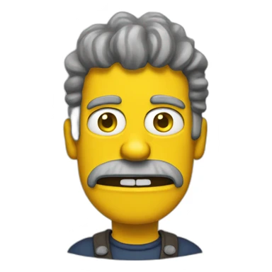 Omer Simpson sticker