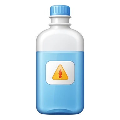Antiseptic Bottle sticker