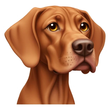 Vizsla mastiff dog sticker