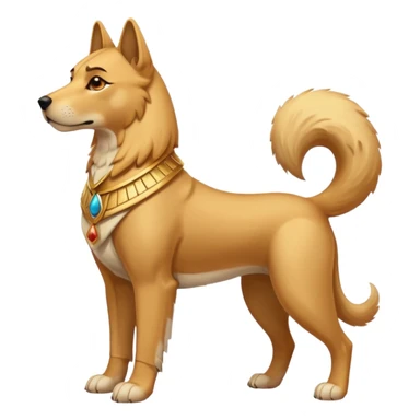 a Protector egypt dog sticker