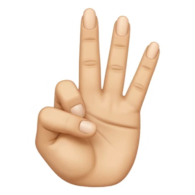 Middle finger raising down emoji ￼ sticker