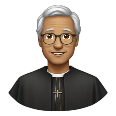 rector of the church sticker