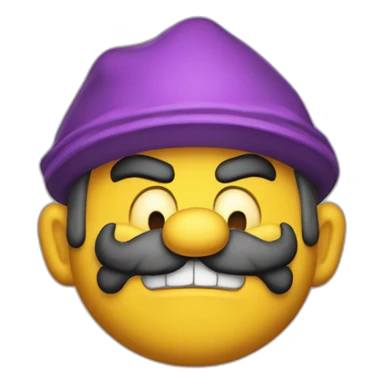 homeless wario sticker