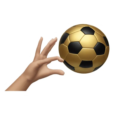 Haaland qui a le ballon d’or en main  sticker