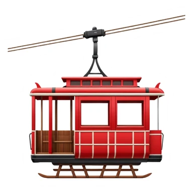 cable car sticker