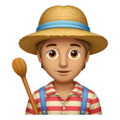 venetian gongolier sticker