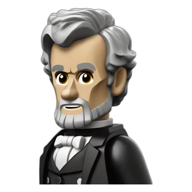 Lego Abraham lincoln sticker