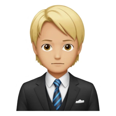 Related to chibi anime style characters of sanji animes character in 2d sticker