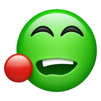 funny face approves with a green tick sticker