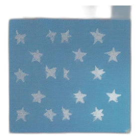 The flag of the country with light blue instead of reds  sticker