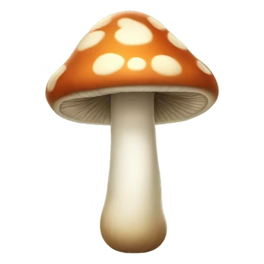 mushroom cartoon sticker