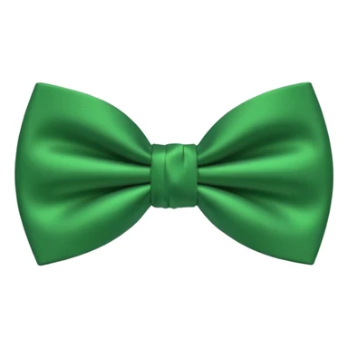 green bow tie, slightly tilted sticker