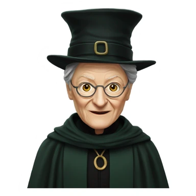 Mcgonagall from harry potter sticker