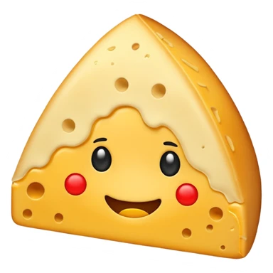 Nacho im Emoji style sticker