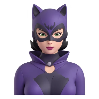 Catwoman from DC comics sticker