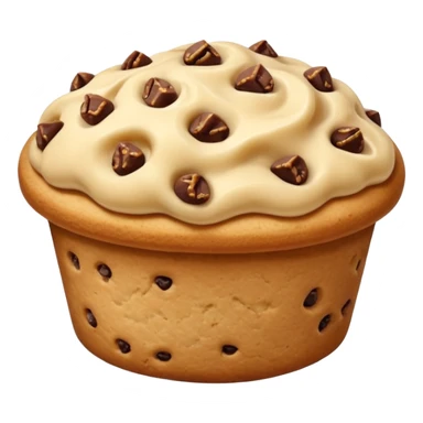 one filled DATE like mjool with like cookie dough topping  sticker