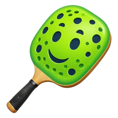 neon pickelball sticker
