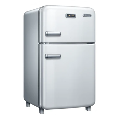 A fridge with arms and legs sticker