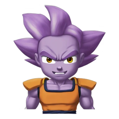 Végéta de dbz sticker