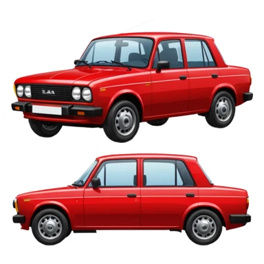 LADA VAZ 2107 sticker
