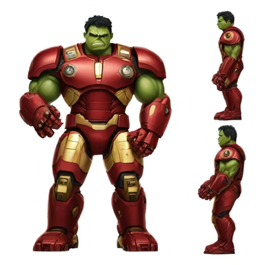 Portman Hulk Buster  sticker