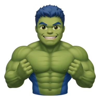 hulk namorando sticker