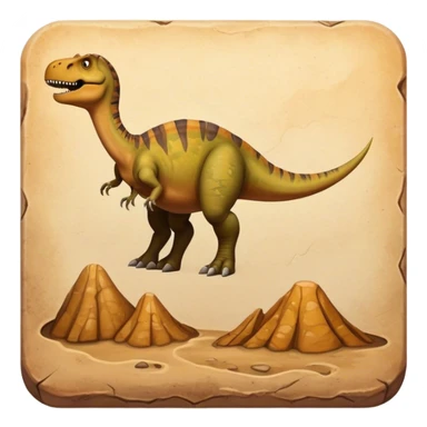 dinosaur traces sticker