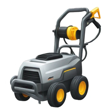 Pressure washer sticker