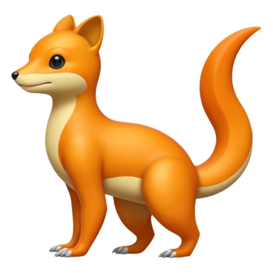 Buizel-Fakémon-hybrid-creature (full body)  sticker