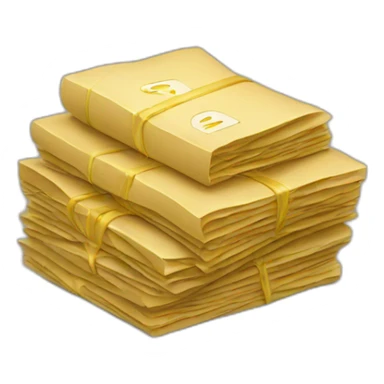 Stack of millions sticker