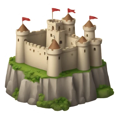 Castillo de arena sticker