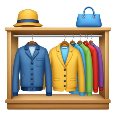 clothing store sticker