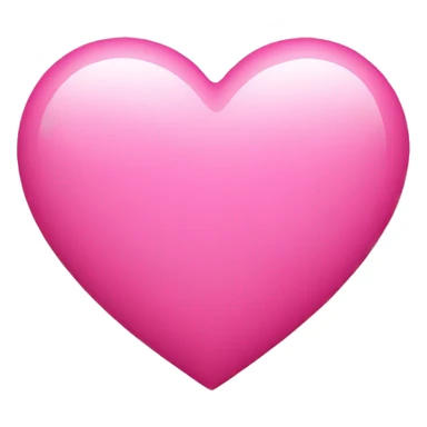 Pink heart sticker