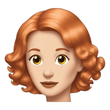 Audrey fleurot with foil sticker