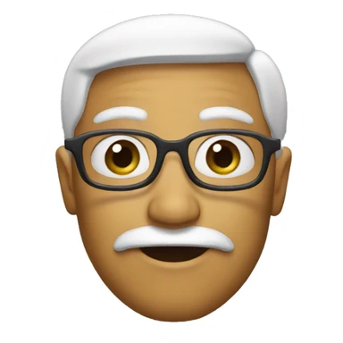 kind, wise, supporting face sticker