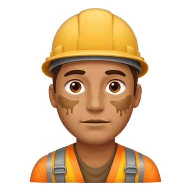 hardworking man sticker