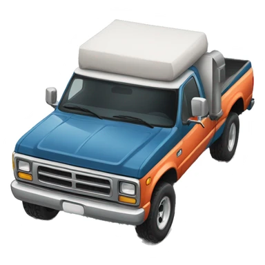 Lifted truck sticker