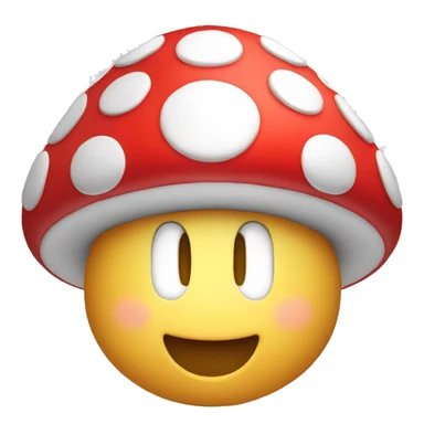 mario mushroom sticker