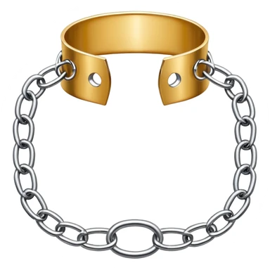 luxury fetish collar, silver chrome, smooth rounded metal, dominant erotic mood sticker