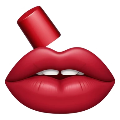 💋🍷 in red wine colour sticker