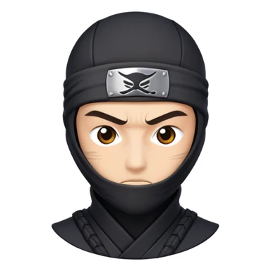 Ninja low taper fade sticker