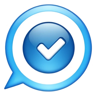 Instagram Blue Tik sticker