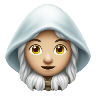 Mystical female gnome sticker