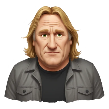 gerard Depardieu sticker